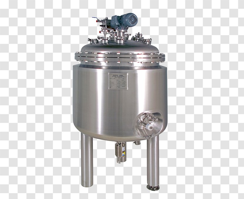 Machine Chemical Reactor Mixing Industry Heat - Small Appliance - Pressure Vessel Transparent PNG
