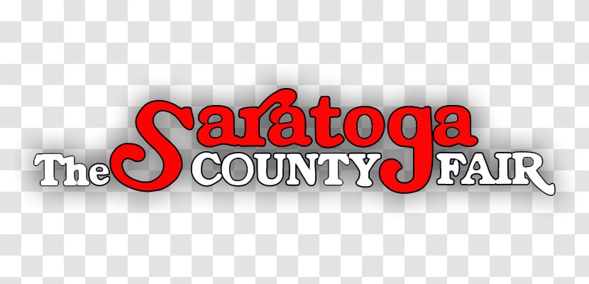 Saratoga Logo Brand Font - County Fair Transparent PNG