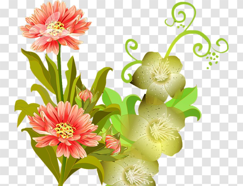 Chrysanthemum Floral Design Cut Flowers - Flower Bouquet Transparent PNG