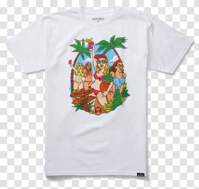Etnies Beach Party Mens T-Shirt Clothing Vans - Tshirt Transparent PNG