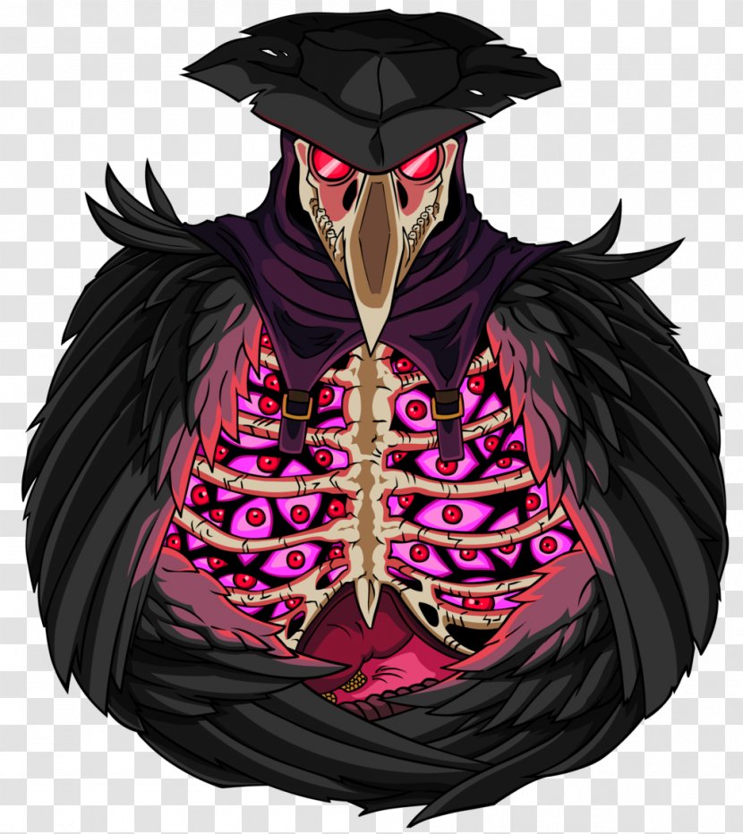 Black Death Plague Doctor Costume Mask Transparent PNG