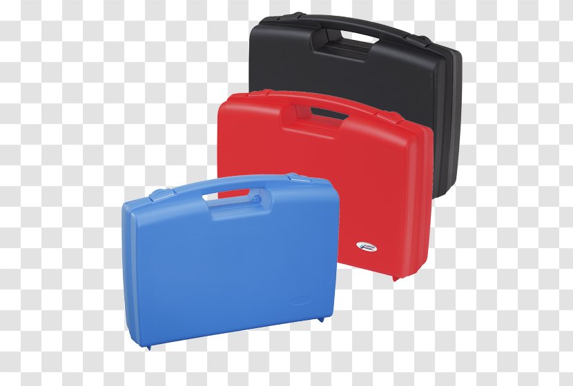 Plastic Suitcase - Electric Blue - Blisters Transparent PNG
