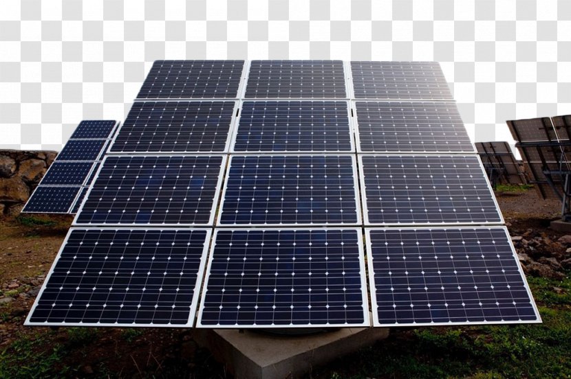 Solar Panel Photovoltaics Energy Power Cell - Technology - Sunshine Under The Photovoltaic Panels Transparent PNG