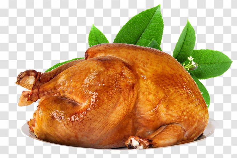 Roast Chicken Barbecue Fried - Meat - A Duck Transparent PNG