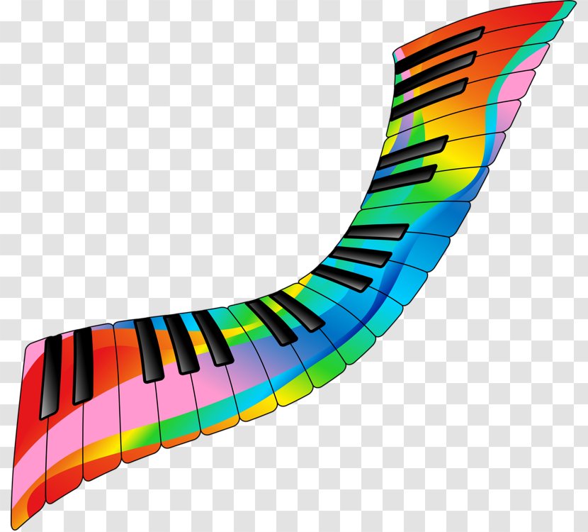 Piano Musical Note Key - Flower - Color Transparent PNG