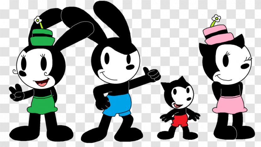 Oswald The Lucky Rabbit Mickey Mouse Graphic Design Walt Disney Company - Fictional Character Transparent PNG