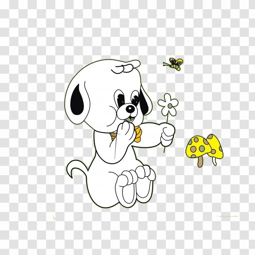 Dog Puppy Cuteness Illustration - Cartoon Transparent PNG