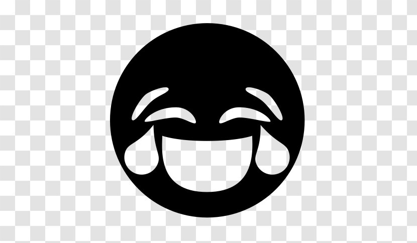 Emoticon Face With Tears Of Joy Emoji Smiley Laughter - Facial Expression Transparent PNG
