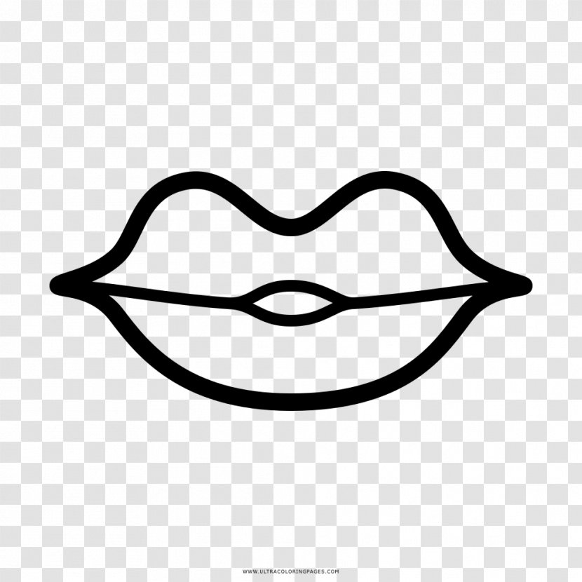 Drawing Lip Smile Mouth - Eyewear Transparent PNG