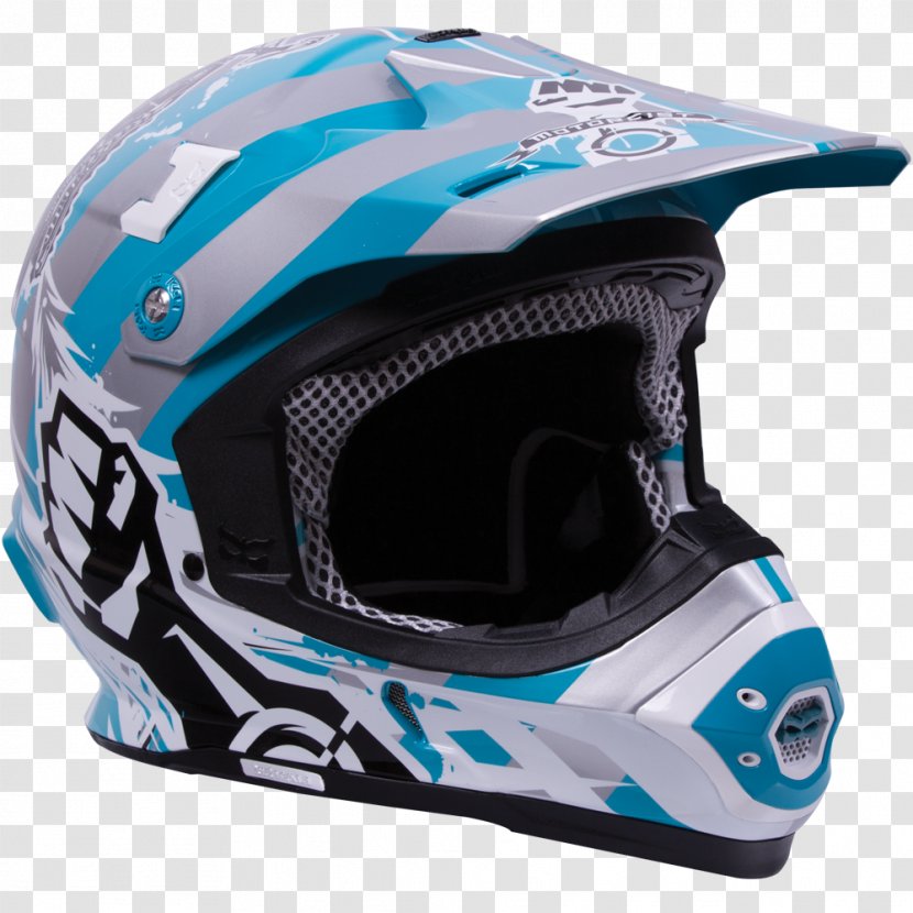 Magneto Motorcycle Helmets Snowmobile Snocross - Blue Transparent PNG