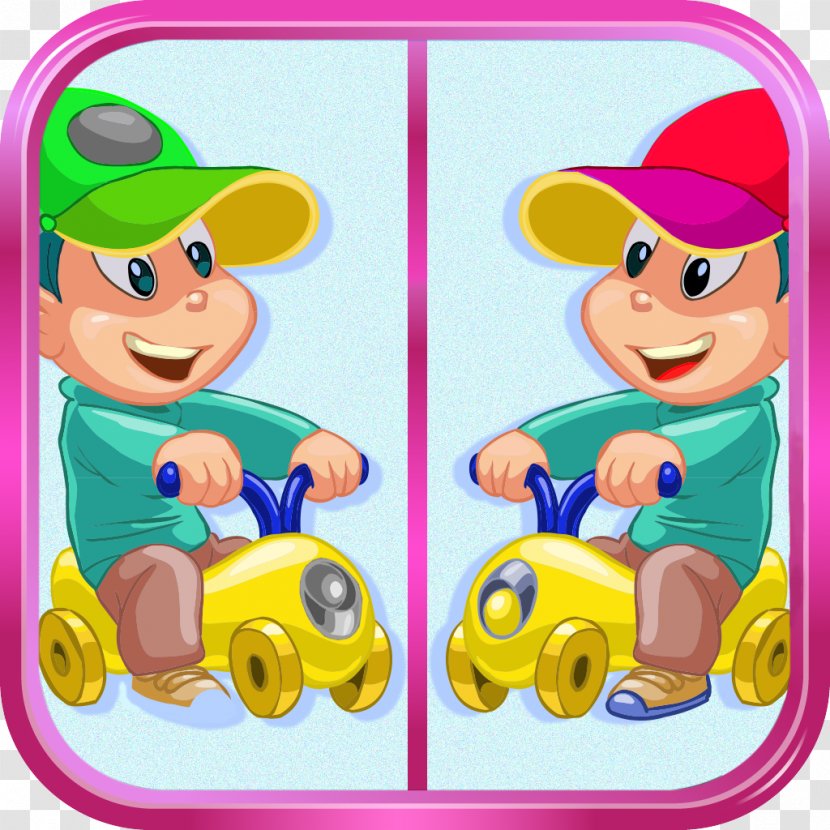 Toddler Cuteness Infant Clip Art - Spot The Difference Transparent PNG