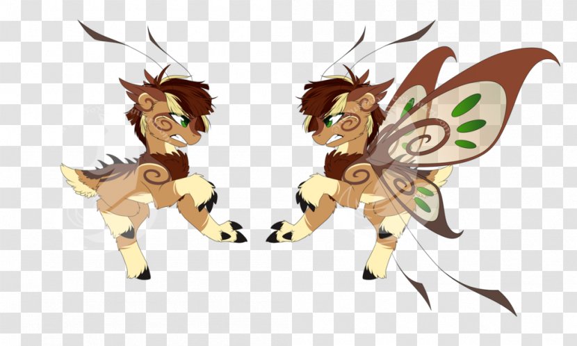 Insect Fairy Horse Butterfly - Mammal Transparent PNG