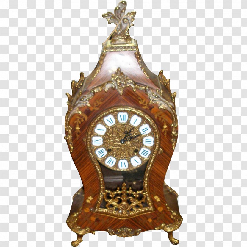 Hermle Clocks Antique Bronze Wood - Inlay - Clock Transparent PNG
