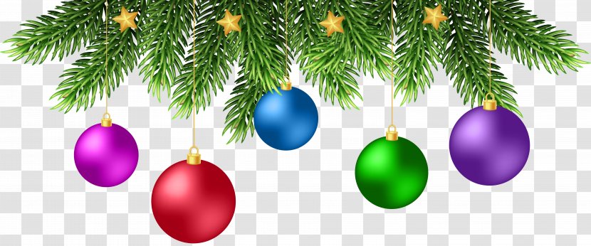 Christmas Ornament New Year Decoration Clip Art - Tree - CHRISTMAS LIGHTS Transparent PNG