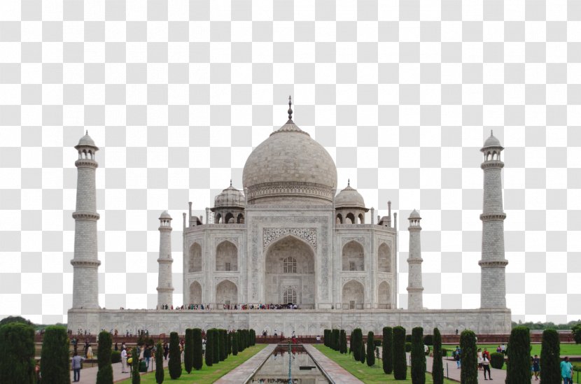 Taj Mahal Agra Fort Itmad-ud-Daula Travel Hawa - Medieval Architecture Transparent PNG