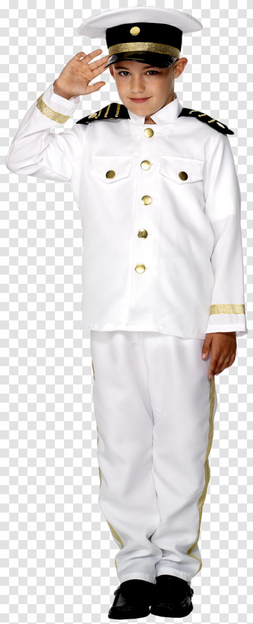 Costume Party Boy Halloween Child - Navy Uniform Transparent PNG
