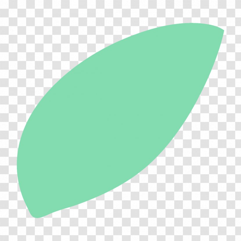Green Leaf Oval Logo Transparent PNG