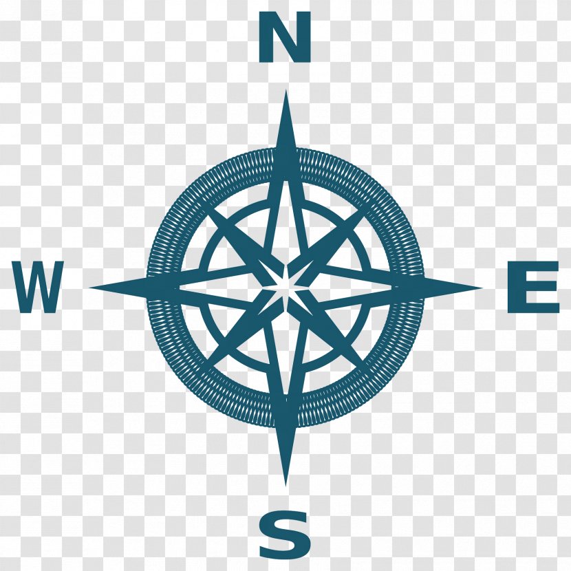 North Compass Map Clip Art Transparent PNG