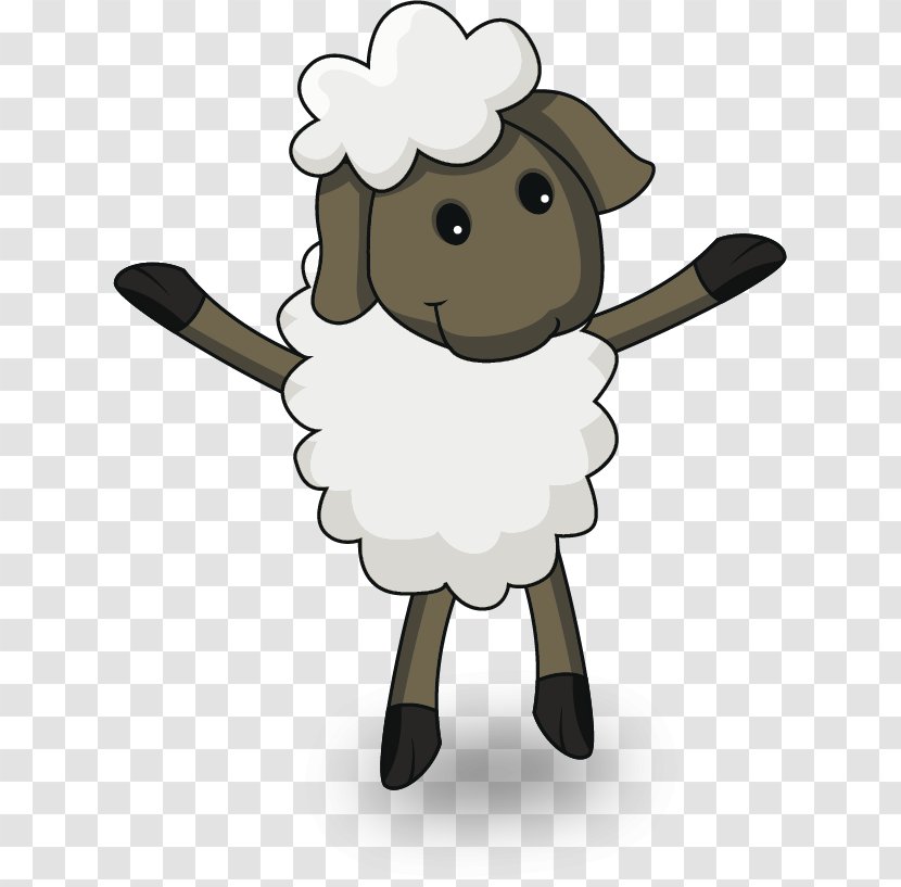 Sheep Cartoon Eid Al-Adha Clip Art - Cute Lamb Transparent PNG