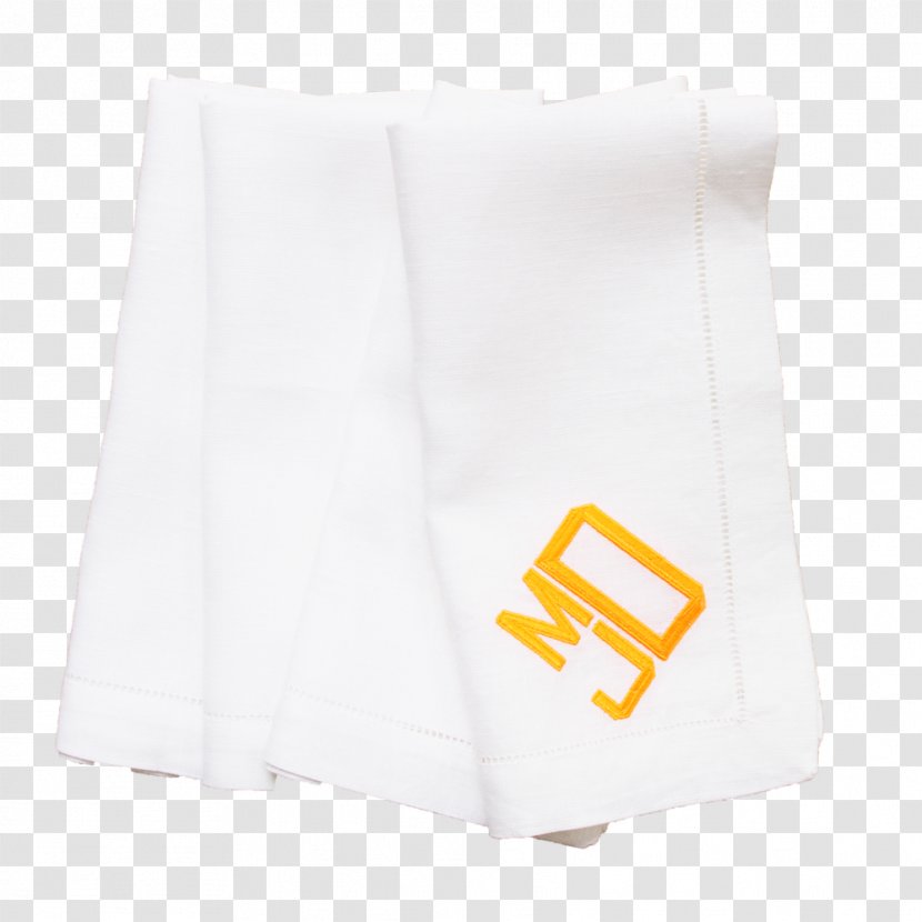 Cloth Napkins Textile Virginia Monogram - Material - Napkin Paper Transparent PNG