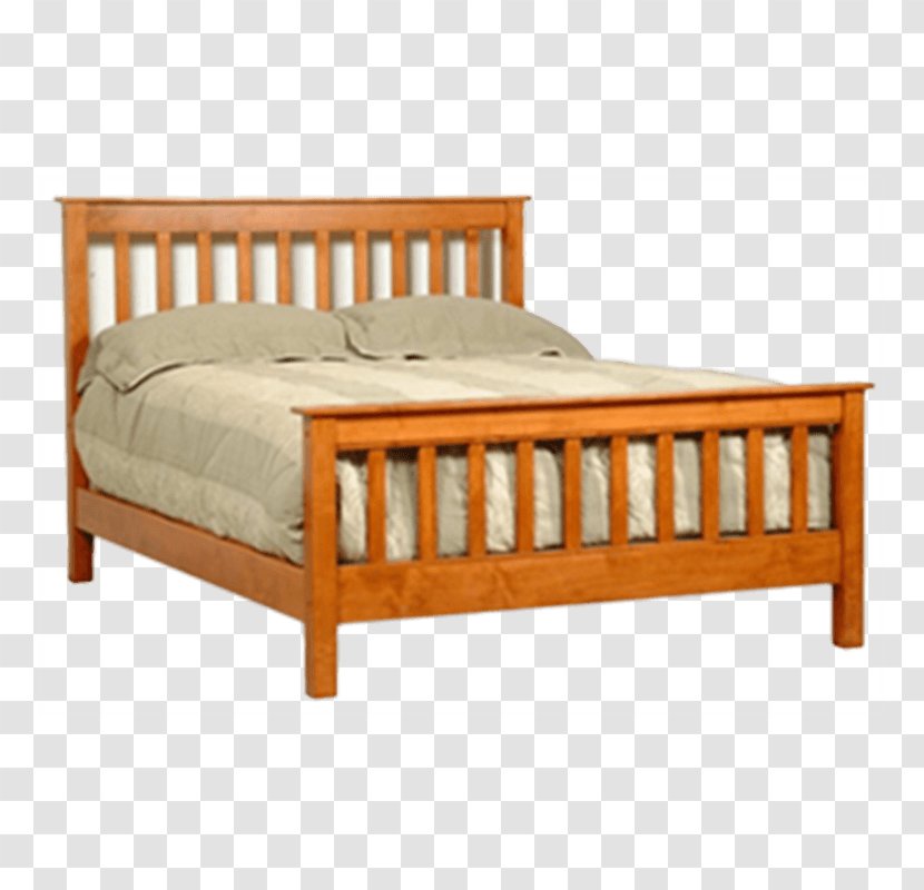 Mission Style Furniture Bed Frame Size - Solid Wood Transparent PNG