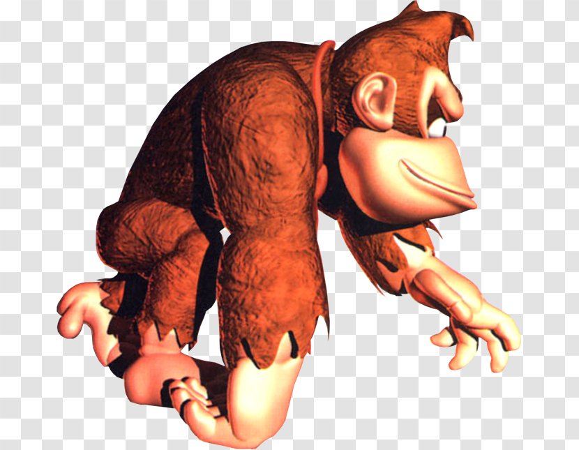 Donkey Kong Country 2: Diddy's Quest 64 Returns Country: Tropical Freeze - Muscle Transparent PNG