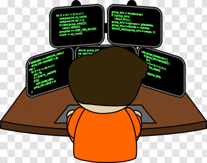 Programmer Computer Programming Software Clip Art - Cliparts Transparent PNG