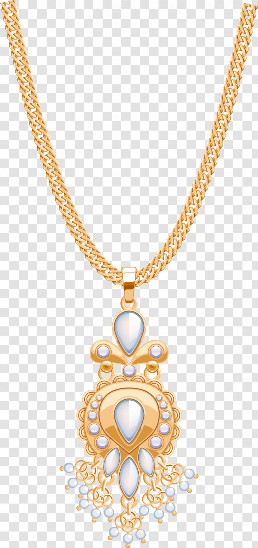 Locket Necklace Jewellery Diamond - Dazzling Jewelry Transparent PNG