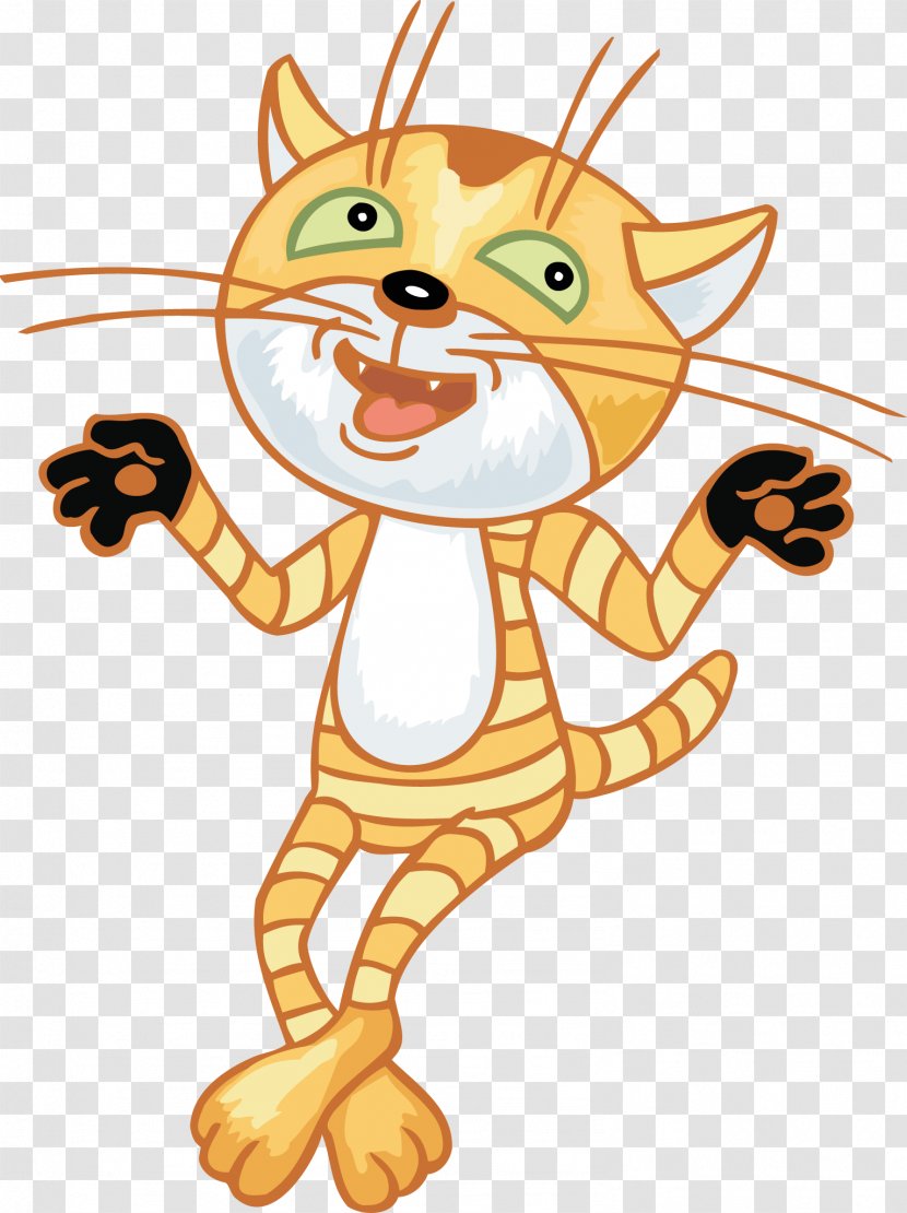 Cat Whiskers Tiger Clip Art Transparent PNG