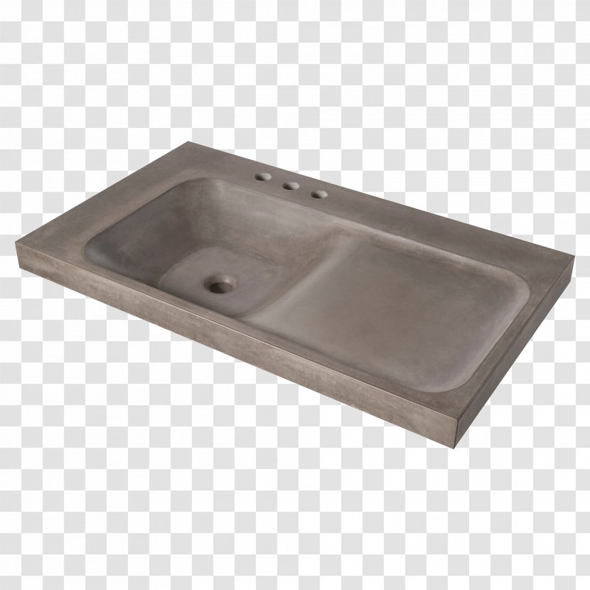 Sink Bathroom Tap Concrete Toilet - Shower Transparent PNG
