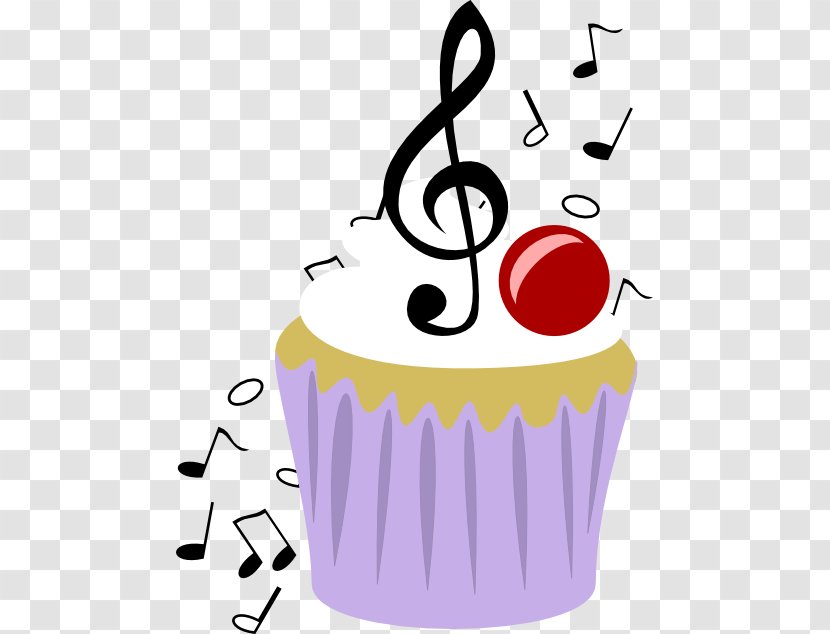 Clef Musical Note Treble Sol Anahtarı - Silhouette - Cupcakes Scratch Marks Transparent PNG