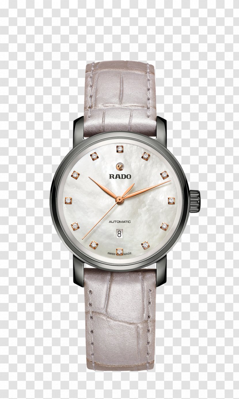 Rado Automatic Watch Diamond Strap - Luneta Transparent PNG