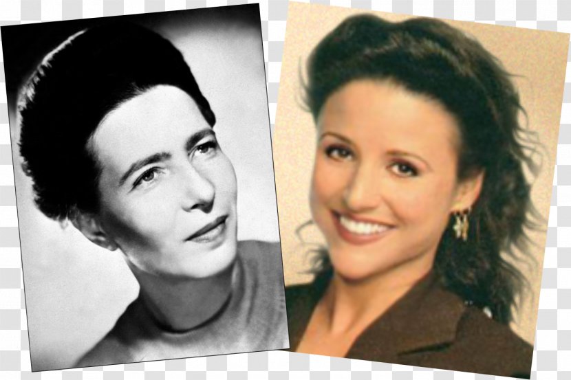 Simone De Beauvoir Julia Louis-Dreyfus Seinfeld Susan Ross Philosopher - Watercolor - Flower Transparent PNG