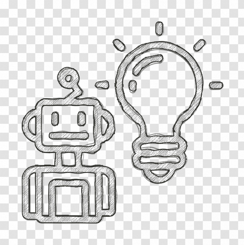 Robot Icon Artificial Intelligence Icon Transparent PNG