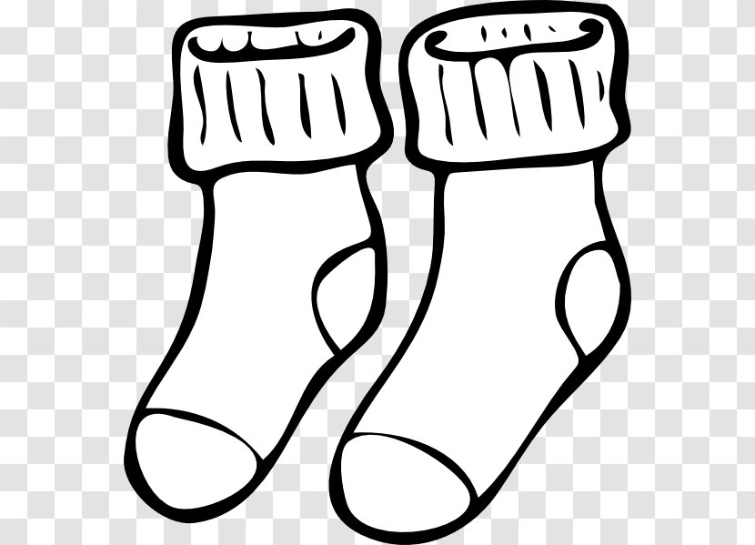 Sock White Royalty-free Clothing Clip Art - Royaltyfree - Neat Cliparts Transparent PNG