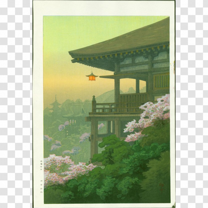 Japanese Art Woodblock Printing In Japan Ukiyo-e Printmaking - Torii Gate Transparent PNG