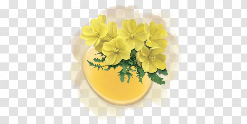 Yellow Flower Plant Petal Footwear - Herbaceous Transparent PNG