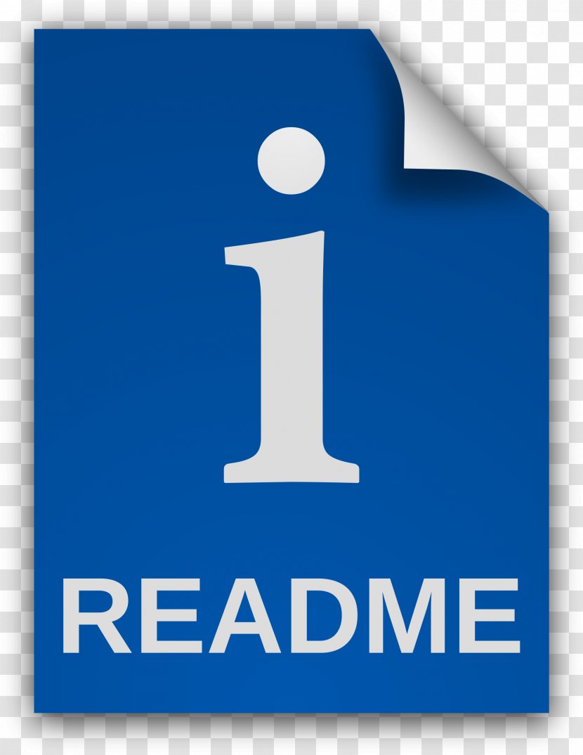 README Clip Art - Information - Font Transparent PNG