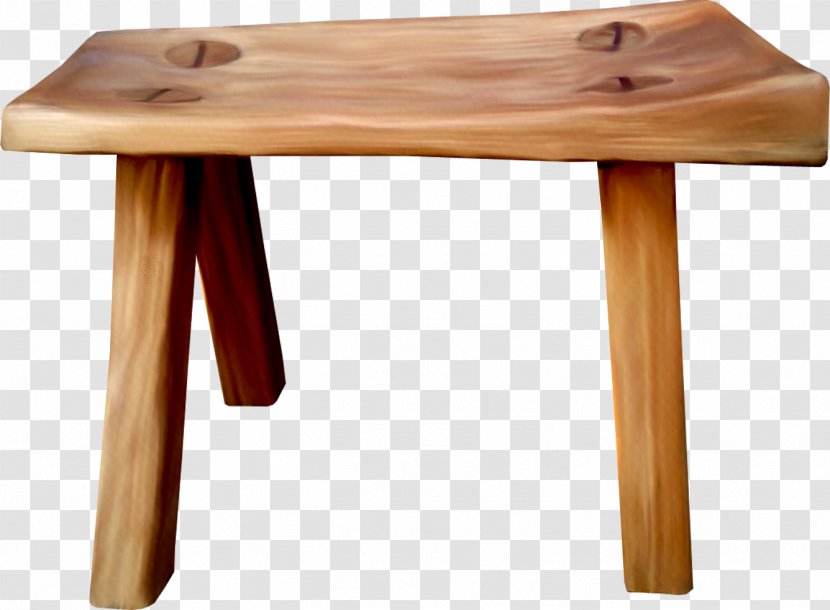 Table Furniture Stool Bench - Wood Transparent PNG