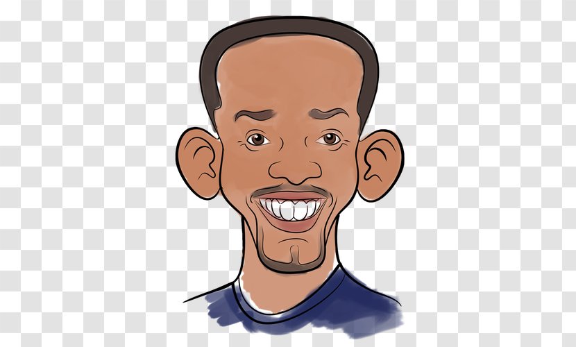 Will Smith Drawing Caricature Nose USMLE Step 3 - Man Transparent PNG