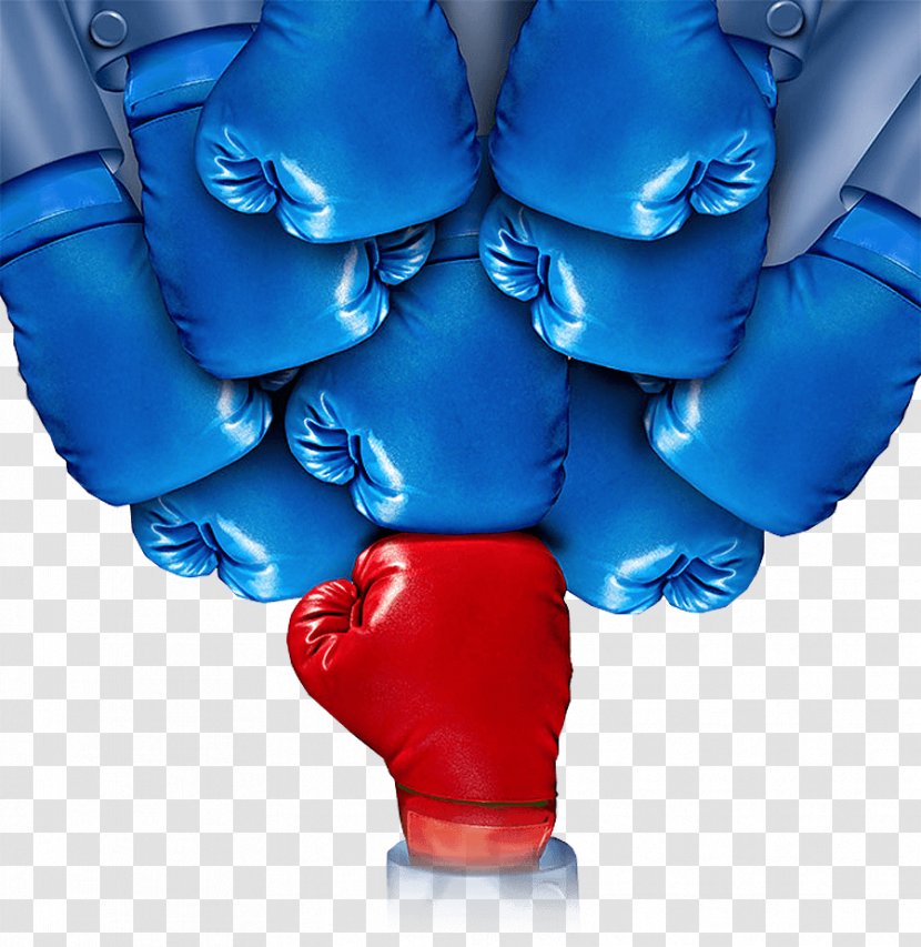Stock Photography Royalty-free - Boxing Glove - Electric Blue Transparent PNG