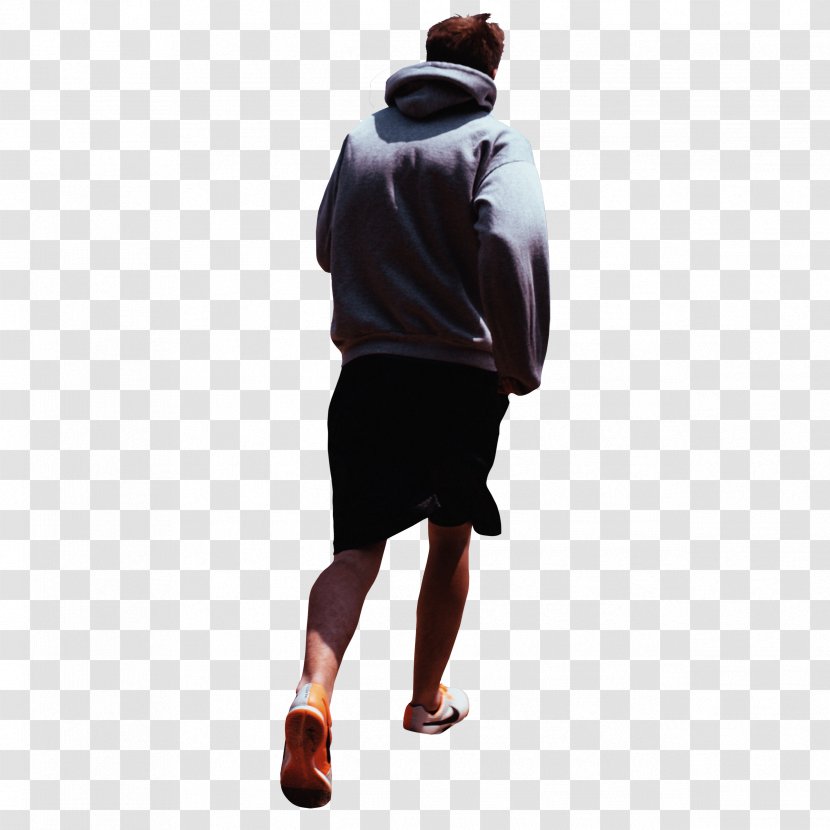 Hoodie Outerwear Walking Sport Jogging - Standing Transparent PNG
