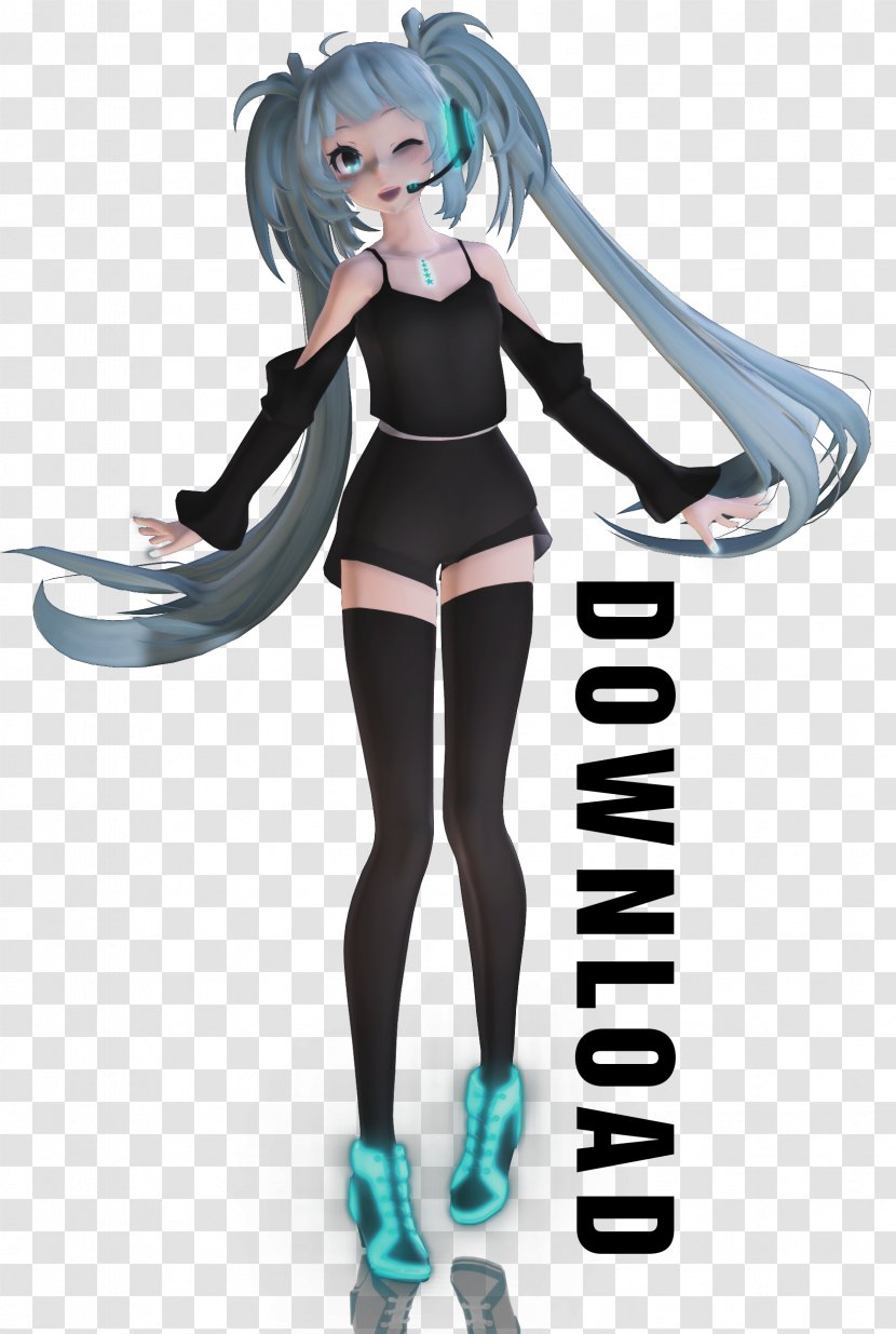 Hatsune Miku MikuMikuDance Vocaloid DeviantArt - Frame Transparent PNG