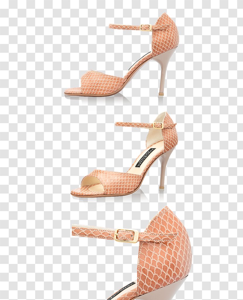 Product Design Sandal High-heeled Shoe - Outdoor Transparent PNG
