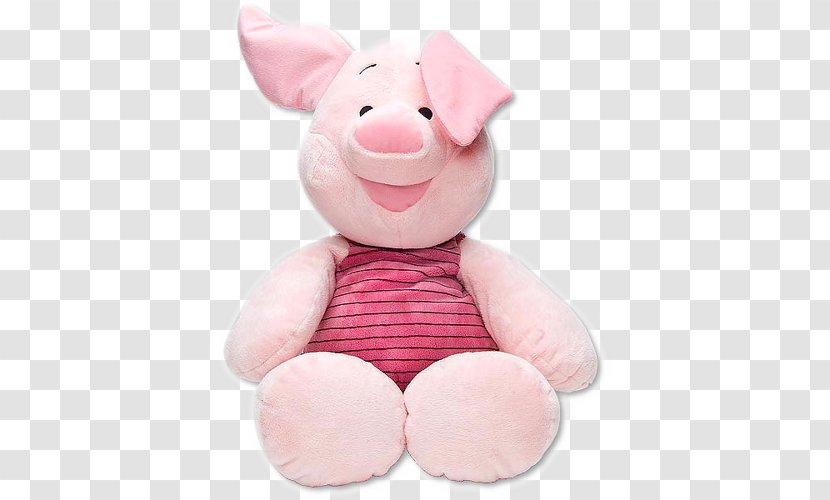Pig Plush Stuffed Animals & Cuddly Toys Pink M Textile - Rtv Transparent PNG