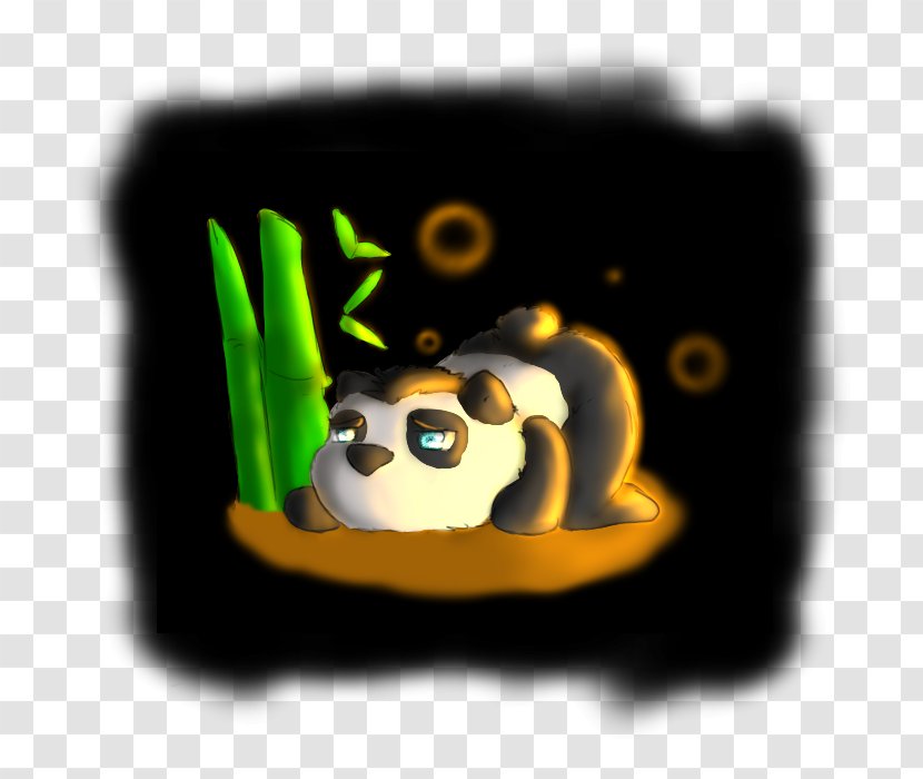 Desktop Wallpaper Sprite Morenatsu Giant Panda Pain - Yellow - Eat Bamboo Transparent PNG