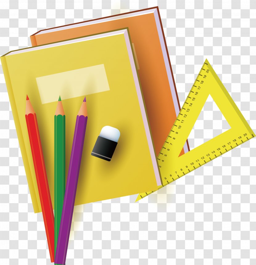 Book Poster - Diary - Yellow Triangle Transparent PNG