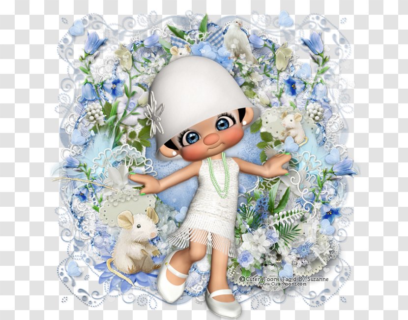 Doll Figurine Toddler Flower - Toy Transparent PNG