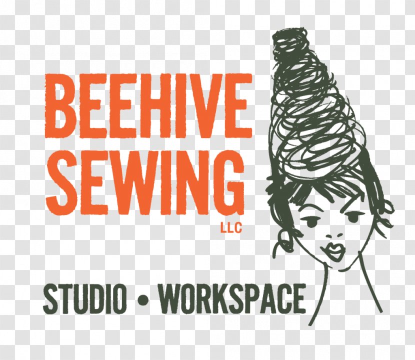 Beehive Sewing Studio + Workspace, LLC Drawing Textile - Organism - Logo Transparent PNG