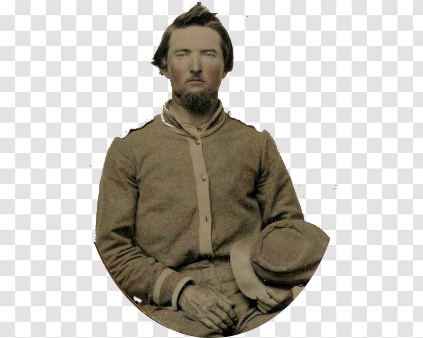American Civil War Virginia Confederate States Of America Soldier Military - Jacket - Straddle The Army Transparent PNG